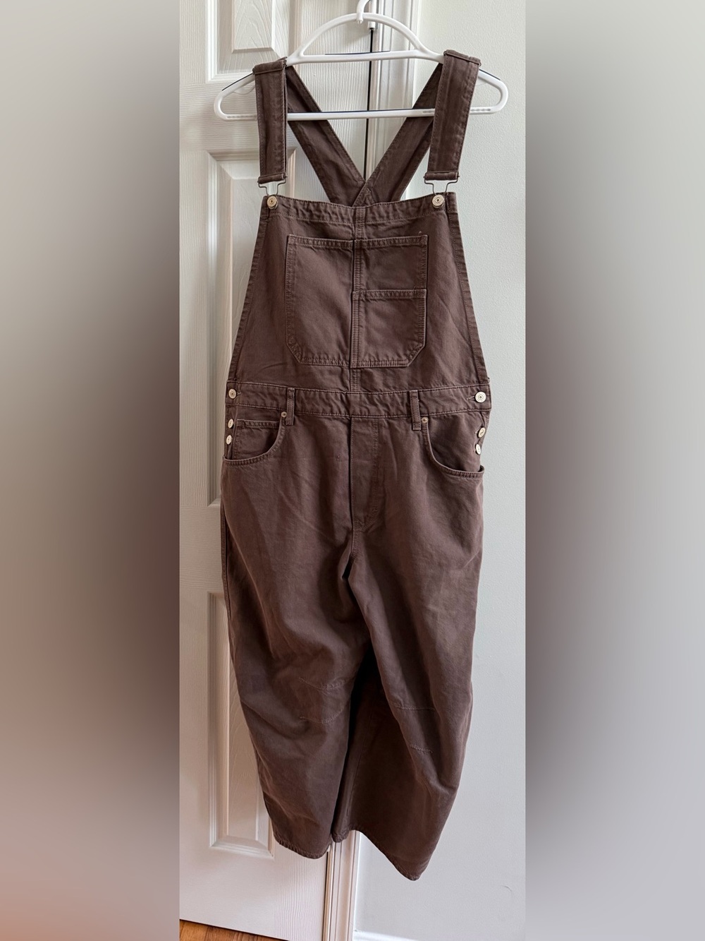Free People We The Free Good Luck Barrel Overalls - Picture 5 of 10